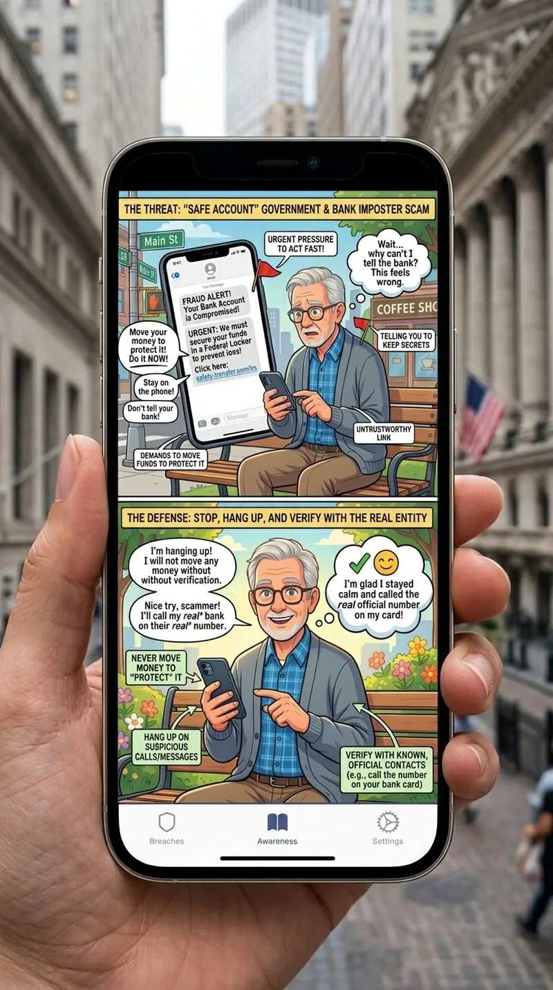 Bi-weekly scam comic